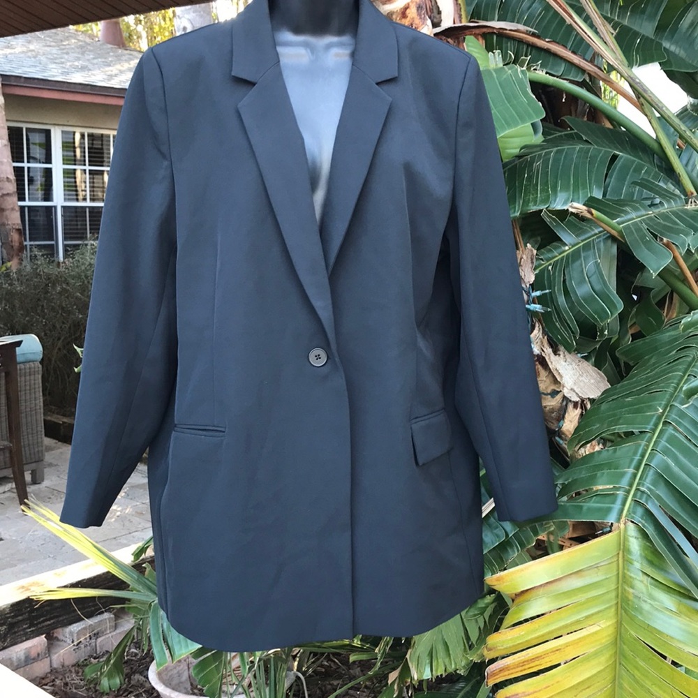 The drop long lined jacket
